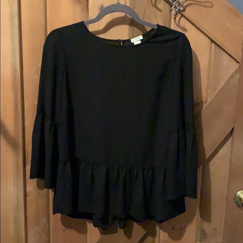 Jcrew Factory Black Blouse